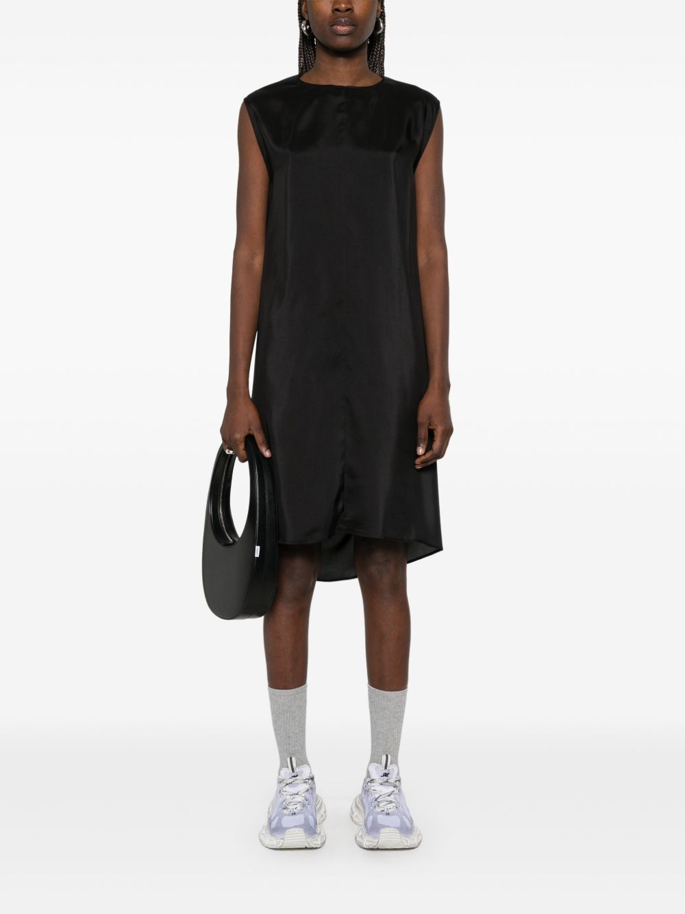 ワンピース MM6 MAISON MARGIELA Women Mid Skirts S52DA0064 M35244 900 Bl midi dress woman black - MM6 MAISON MARGIELA - d — 2